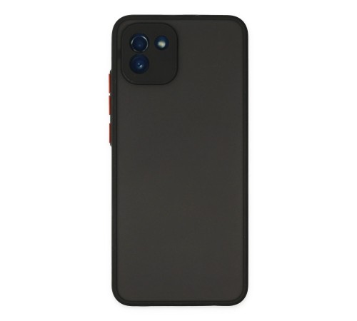 Samsung Galaxy A03 Kılıf Montreal Silikon Kapak - Siyah Samsung Galaxy A03 Kılıf Montreal Silikon Kapak - Siyah