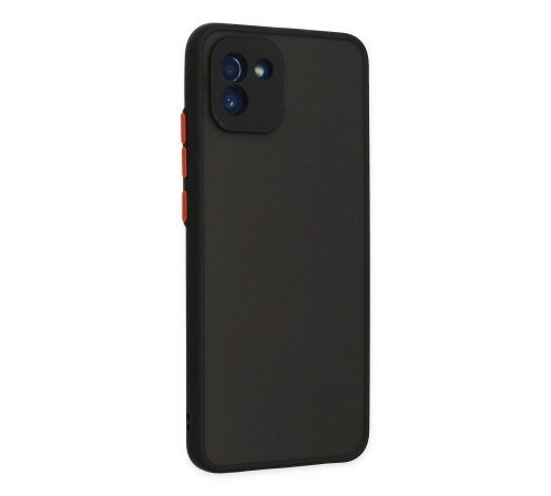 Samsung Galaxy A03 Kılıf Montreal Silikon Kapak - Siyah Samsung Galaxy A03 Kılıf Montreal Silikon Kapak - Siyah