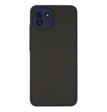 Samsung Galaxy A03 Kılıf Montreal Silikon Kapak - Lacivert