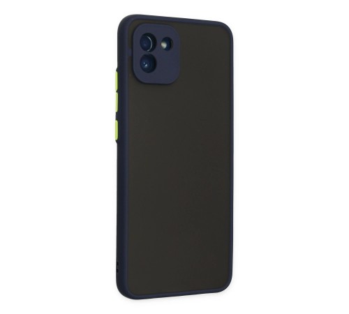 Samsung Galaxy A03 Kılıf Montreal Silikon Kapak - Lacivert Samsung Galaxy A03 Kılıf Montreal Silikon Kapak - Lacivert