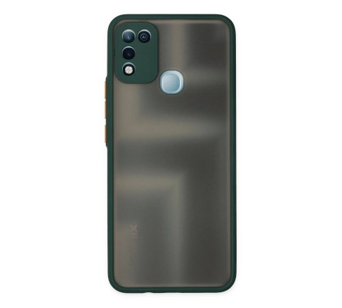 İnfinix Hot 10 Play Kılıf Montreal Silikon Kapak - Yeşil İnfinix Hot 10 Play Kılıf Montreal Silikon Kapak - Yeşil