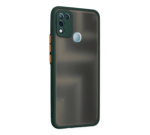 İnfinix Hot 10 Play Kılıf Montreal Silikon Kapak - Yeşil İnfinix Hot 10 Play Kılıf Montreal Silikon Kapak - Yeşil