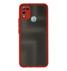 İnfinix Hot 10 Play Kılıf Montreal Silikon Kapak - Kırmızı