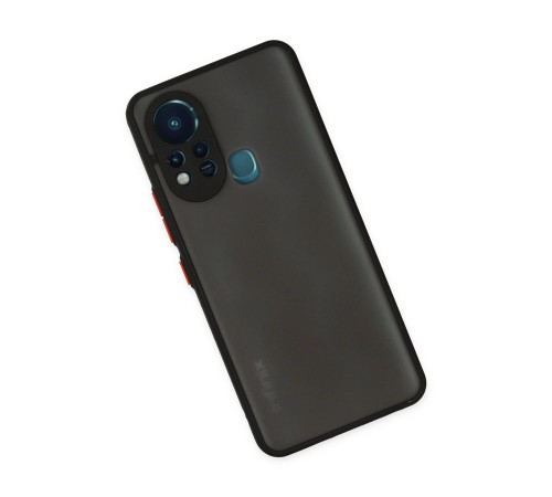 İnfinix Hot 11s Kılıf Montreal Silikon Kapak - Siyah