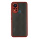 İnfinix Hot 11s Kılıf Montreal Silikon Kapak - Kırmızı