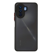 Huawei Nova Y70 Kılıf Montreal Silikon Kapak - Siyah