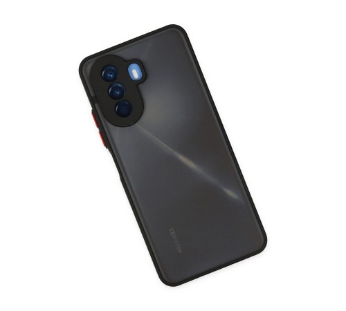 Huawei Nova Y70 Kılıf Montreal Silikon Kapak - Siyah Huawei Nova Y70 Kılıf Montreal Silikon Kapak - Siyah