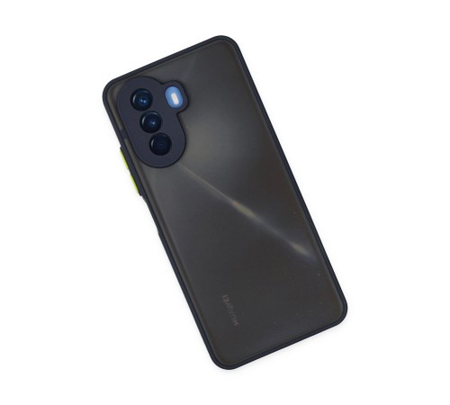 Huawei Nova Y70 Kılıf Montreal Silikon Kapak - Lacivert Huawei Nova Y70 Kılıf Montreal Silikon Kapak - Lacivert