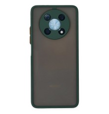 Huawei Nova Y90 Kılıf Montreal Silikon Kapak - Yeşil