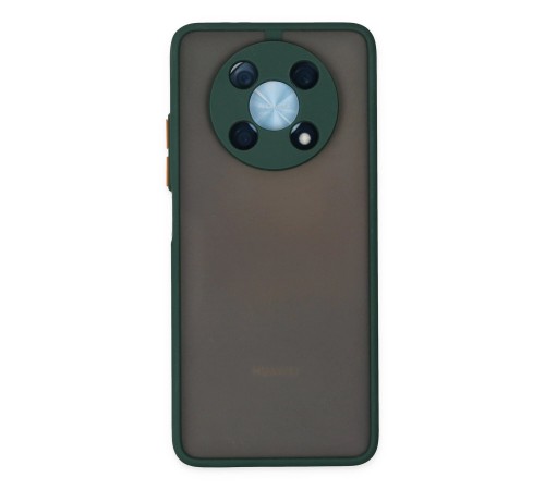 Huawei Nova Y90 Kılıf Montreal Silikon Kapak - Yeşil Huawei Nova Y90 Kılıf Montreal Silikon Kapak - Yeşil