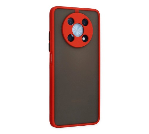 Huawei Nova Y90 Kılıf Montreal Silikon Kapak - Kırmızı