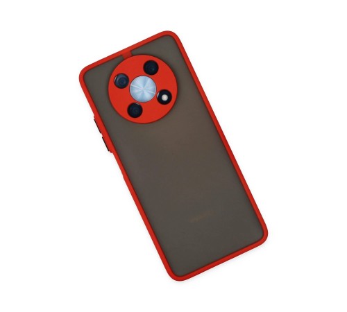 Huawei Nova Y90 Kılıf Montreal Silikon Kapak - Kırmızı