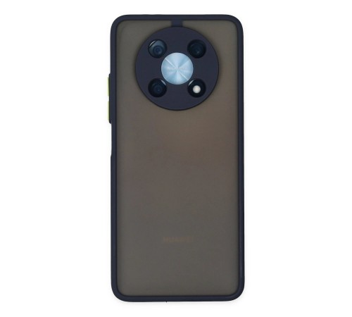 Huawei Nova Y90 Kılıf Montreal Silikon Kapak - Lacivert