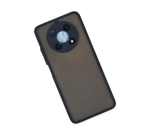 Huawei Nova Y90 Kılıf Montreal Silikon Kapak - Lacivert