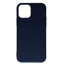iPhone 11 Pro Max Kılıf Nano içi Kadife Silikon - Lacivert