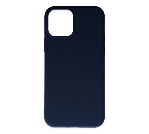 iPhone 11 Pro Max Kılıf Nano içi Kadife Silikon - Lacivert