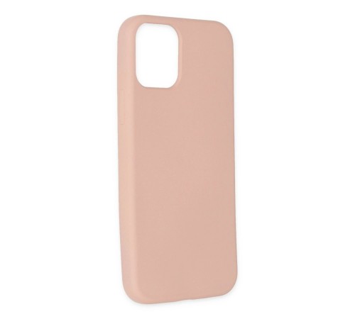 iPhone 11 Pro Kılıf Nano içi Kadife Silikon - Pudra