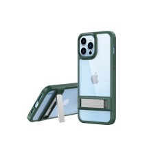 iPhone 13 Pro Kılıf Rolet Stand Kapak - Yeşil