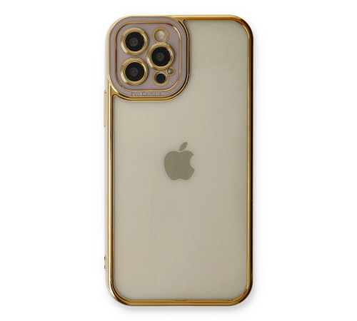 iPhone 12 Pro Kılıf Liva Lens Silikon - Lila iPhone 12 Pro Kılıf Liva Lens Silikon - Lila