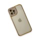iPhone 12 Pro Kılıf Liva Lens Silikon - Lila
