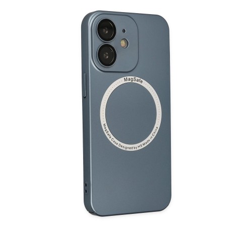 iPhone 12 Kılıf Jack Magneticsafe Lens Silikon - Sierra Blue iPhone 12 Kılıf Jack Magneticsafe Lens Silikon - Sierra Blue