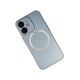 iPhone 12 Kılıf Jack Magneticsafe Lens Silikon - Sierra Blue