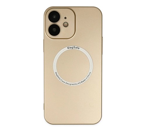 iPhone 12 Kılıf Jack Magneticsafe Lens Silikon - Gold iPhone 12 Kılıf Jack Magneticsafe Lens Silikon - Gold