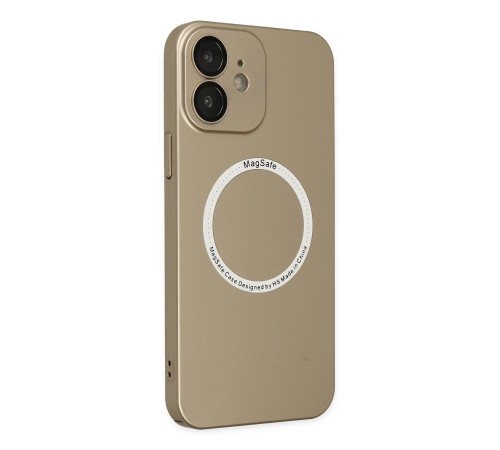 iPhone 12 Kılıf Jack Magneticsafe Lens Silikon - Gold iPhone 12 Kılıf Jack Magneticsafe Lens Silikon - Gold