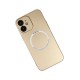 iPhone 12 Kılıf Jack Magneticsafe Lens Silikon - Gold