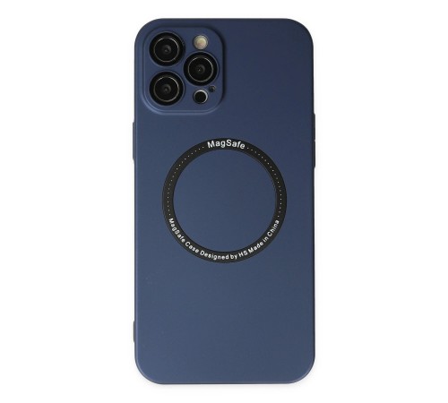 iPhone 12 Pro Kılıf Jack Magneticsafe Lens Silikon - Lacivert iPhone 12 Pro Kılıf Jack Magneticsafe Lens Silikon - Lacivert