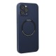 iPhone 12 Pro Kılıf Jack Magneticsafe Lens Silikon - Lacivert
