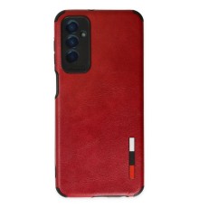 Samsung Galaxy M13 Kılıf Loop Deri Silikon - Kırmızı