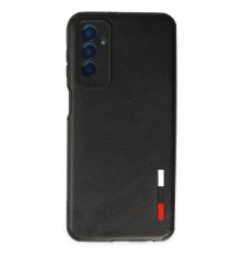 Samsung Galaxy M13 Kılıf Loop Deri Silikon - Siyah