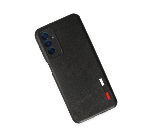 Samsung Galaxy M13 Kılıf Loop Deri Silikon - Siyah Samsung Galaxy M13 Kılıf Loop Deri Silikon - Siyah
