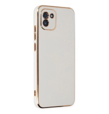 Samsung Galaxy A03 Kılıf Volet Silikon - Beyaz