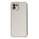 Samsung Galaxy A03 Kılıf Volet Silikon - Beyaz