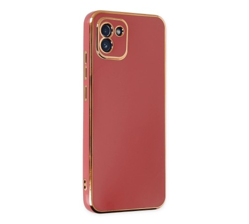 Samsung Galaxy A03 Kılıf Volet Silikon - Kırmızı Samsung Galaxy A03 Kılıf Volet Silikon - Kırmızı