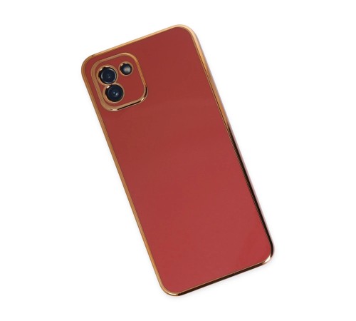 Samsung Galaxy A03 Kılıf Volet Silikon - Kırmızı Samsung Galaxy A03 Kılıf Volet Silikon - Kırmızı
