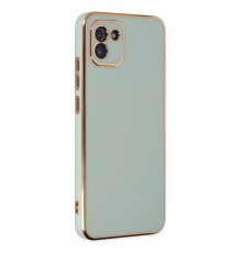 Samsung Galaxy A03 Kılıf Volet Silikon - Açık Yeşil