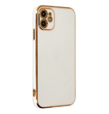 iPhone 12 Kılıf Volet Silikon - Beyaz