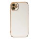 iPhone 12 Kılıf Volet Silikon - Beyaz