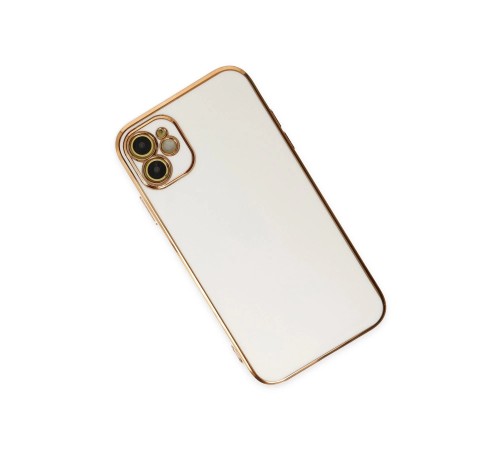 iPhone 12 Kılıf Volet Silikon - Beyaz iPhone 12 Kılıf Volet Silikon - Beyaz