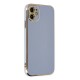 iPhone 12 Kılıf Volet Silikon - Mavi