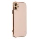 iPhone 12 Kılıf Volet Silikon - Pembe