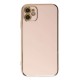 iPhone 12 Kılıf Volet Silikon - Pembe