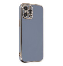 iPhone 12 Pro Kılıf Volet Silikon - Mavi