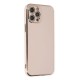 iPhone 12 Pro Kılıf Volet Silikon - Pembe