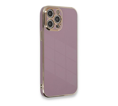iPhone 12 Pro Kılıf Volet Silikon - Mor iPhone 12 Pro Kılıf Volet Silikon - Mor