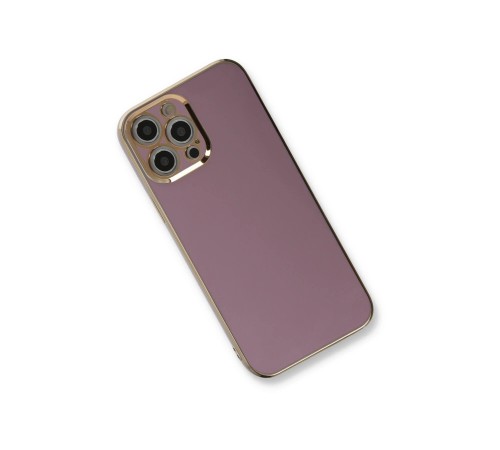 iPhone 12 Pro Kılıf Volet Silikon - Mor iPhone 12 Pro Kılıf Volet Silikon - Mor
