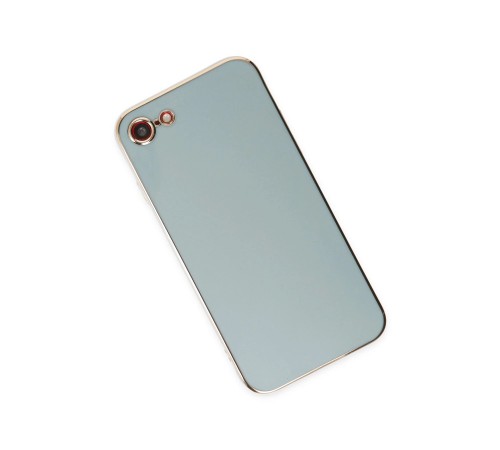iPhone 7 Kılıf Volet Silikon - Açık Yeşil iPhone 7 Kılıf Volet Silikon - Açık Yeşil